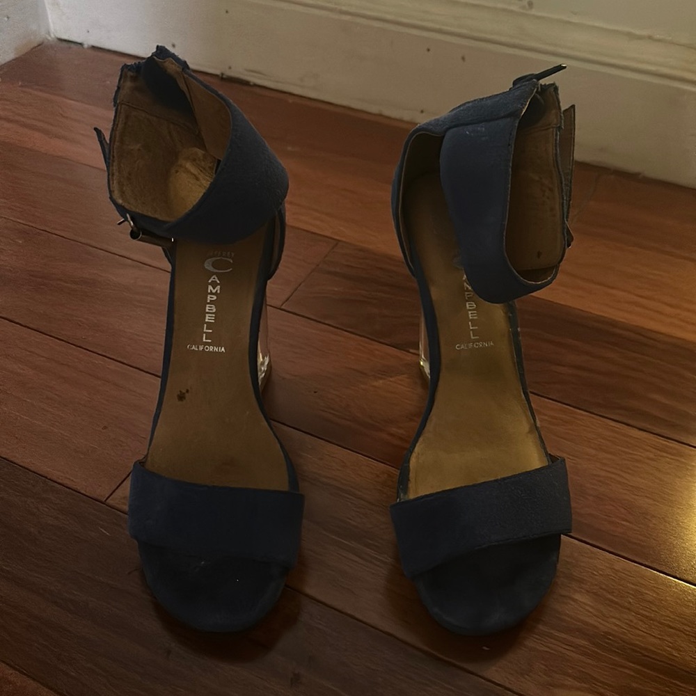 Blue Jeffrey Campbell heels